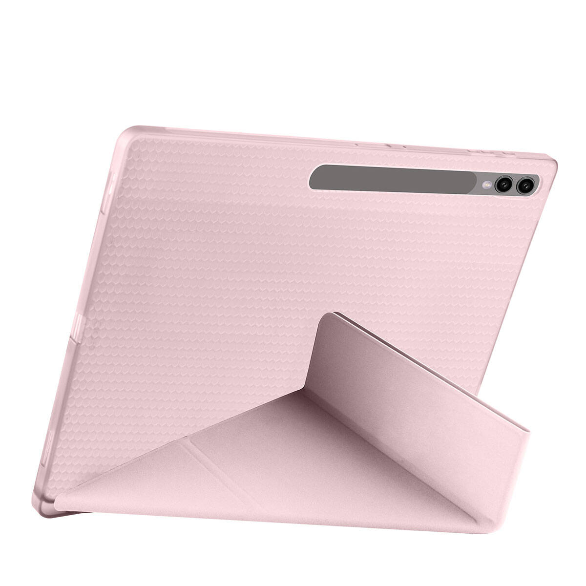 Galaxy Tab S9 Ultra Kılıf Zore Tri Folding Kalem Bölmeli Standlı Kılıf