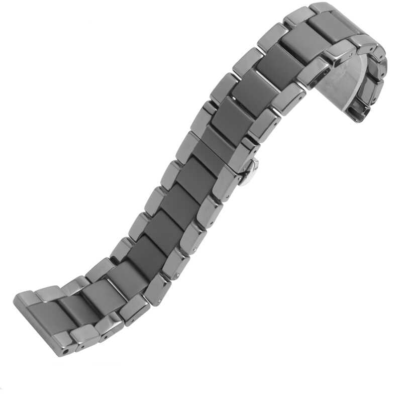 Galaxy Watch 42mm (20mm) Mat Seramik Metal Kordon