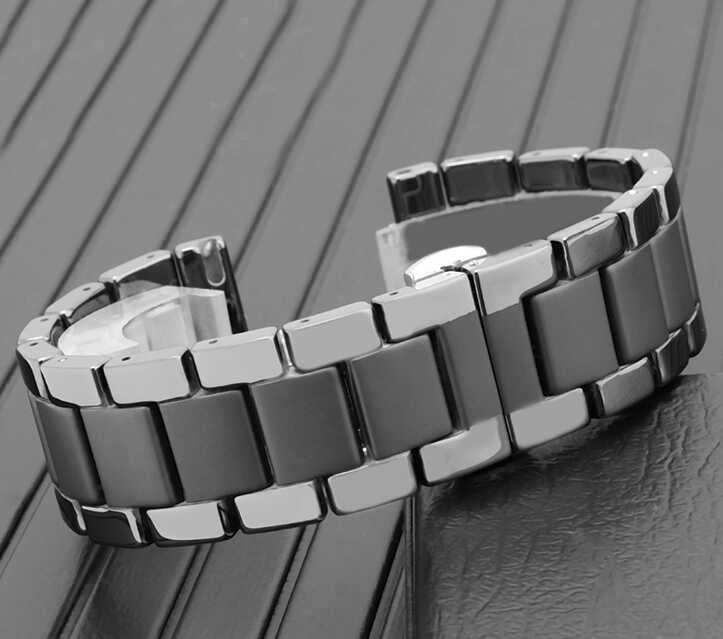 Galaxy Watch 46mm (22mm) Mat Seramik Metal Kordon