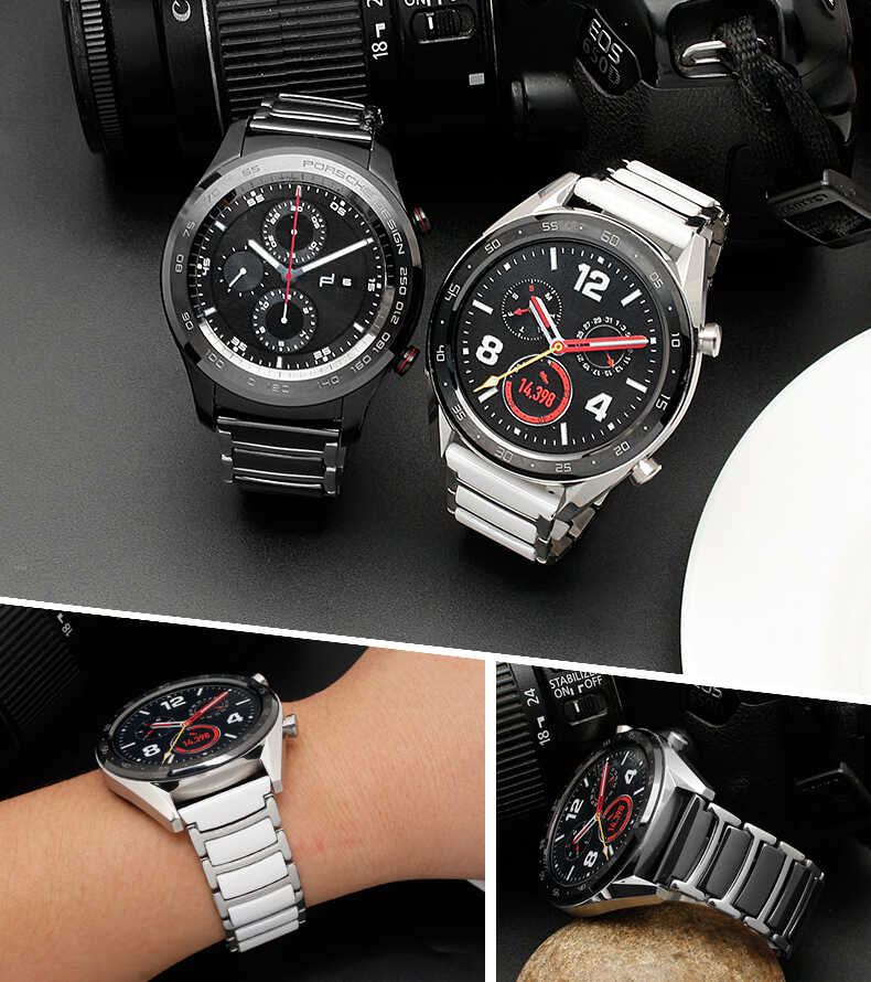 Galaxy Watch 46mm (22mm) Seramik Metal Kordon