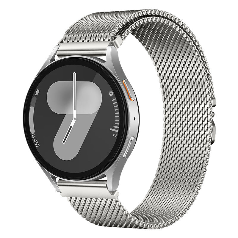 Galaxy Watch 46mm Zore KRD-25 Metal Hasır Kordon