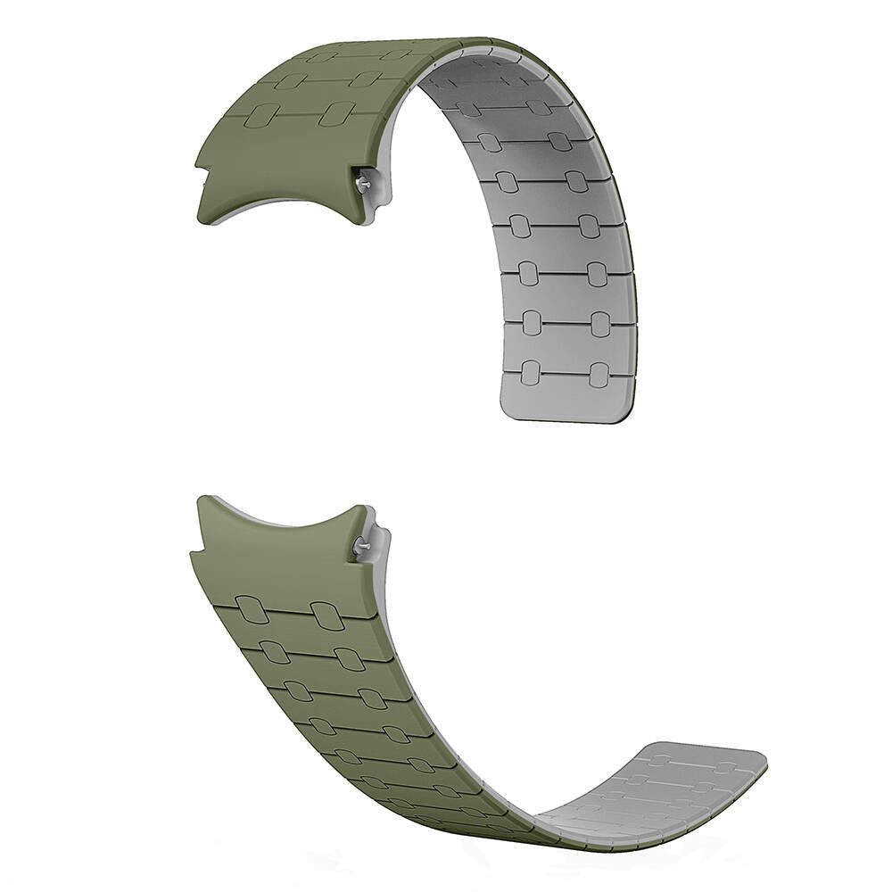 Galaxy Watch 5 Pro 45mm Zore KRD-111 20mm Çizgili Desenli Silikon Kordon