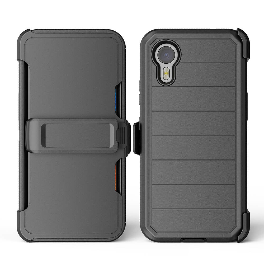 Galaxy XCover7 Pro Kılıf Zore Double Clip Kılıf