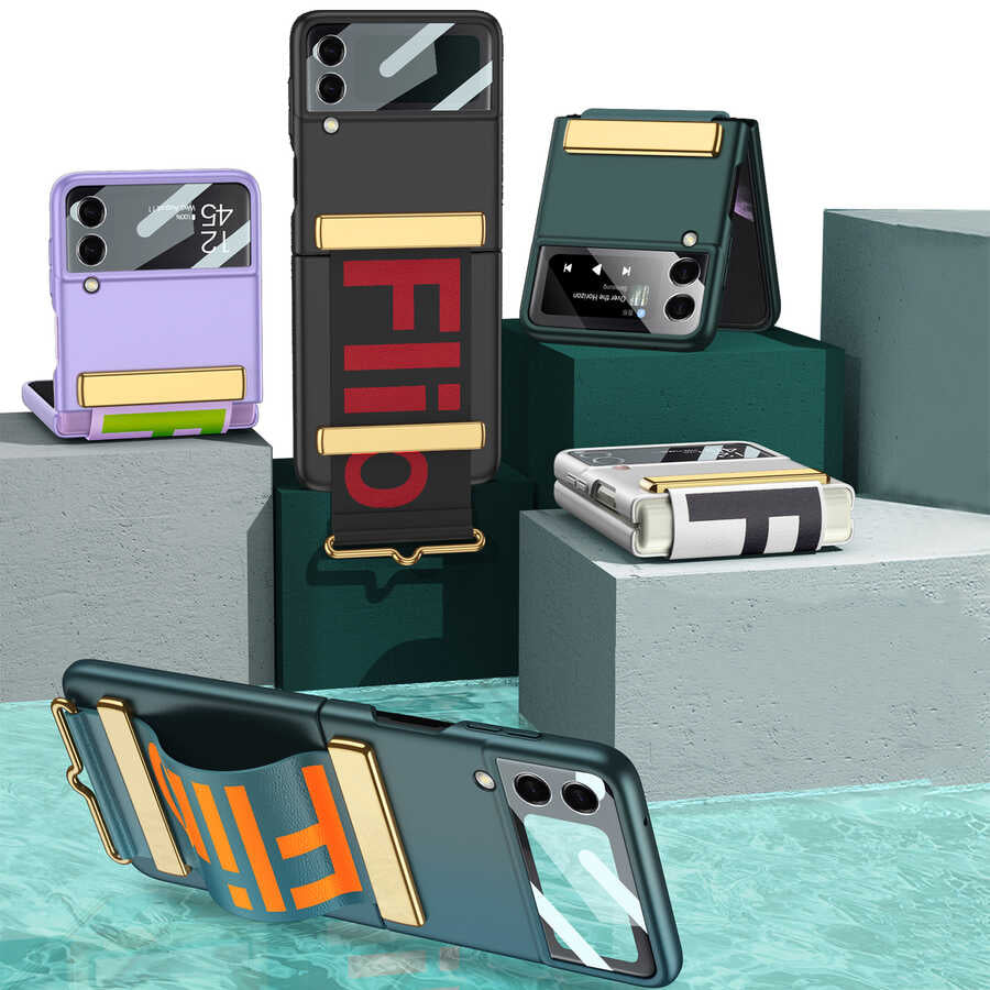 Galaxy Z Flip 3 Kılıf Zore Flio Kıpta Kılıf