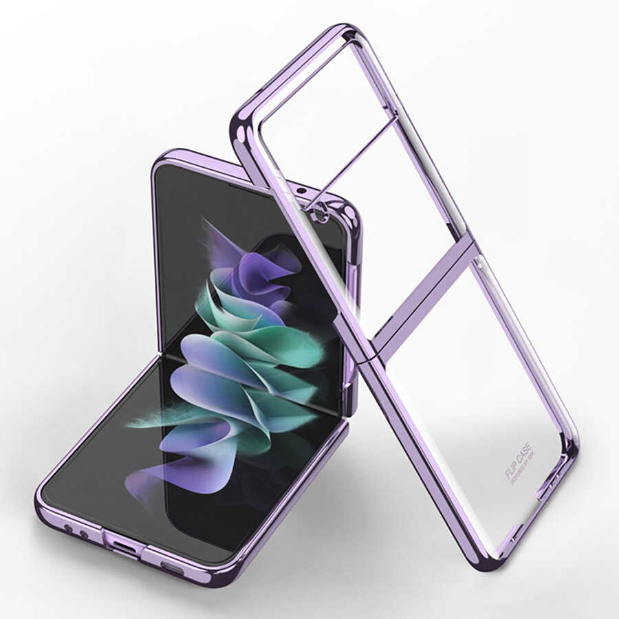 Galaxy Z Flip 3 Kılıf Zore Kıpta Kılıf