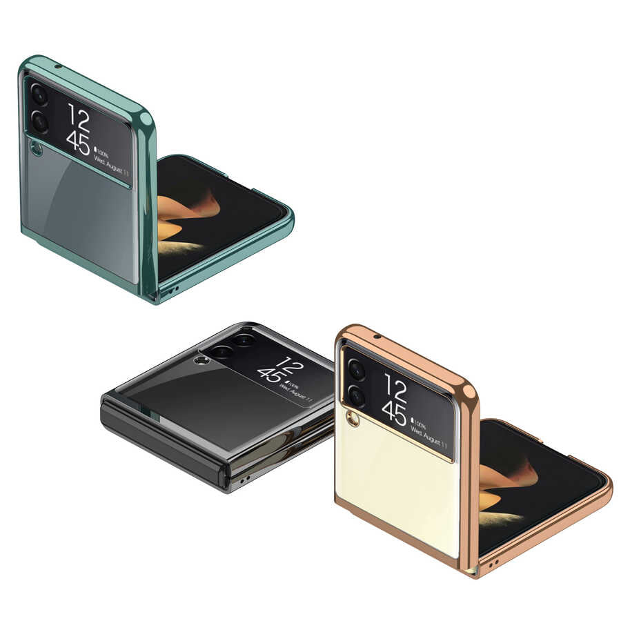 Galaxy Z Flip 3 Kılıf Zore Kıpta Kılıf