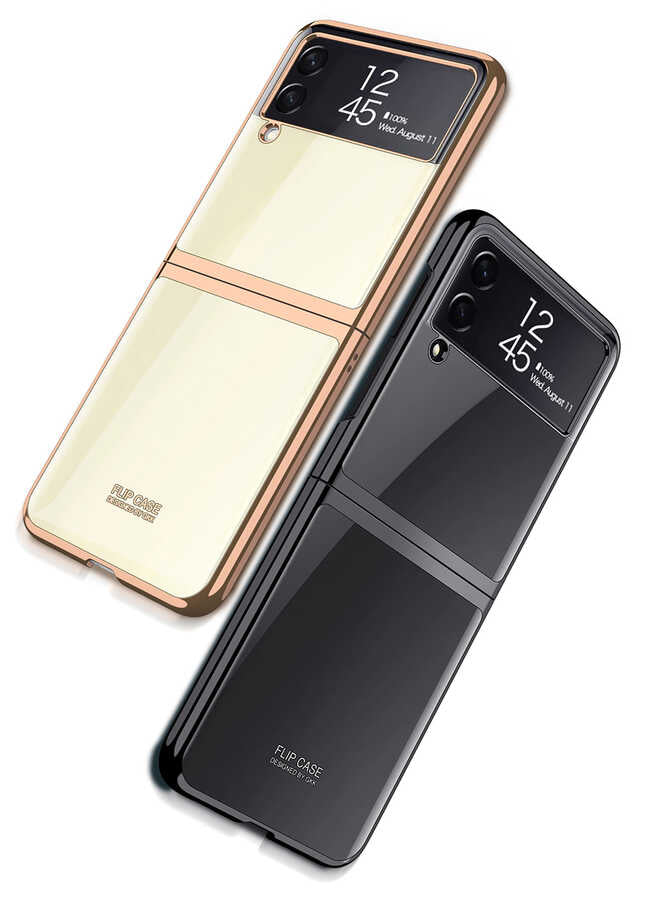 Galaxy Z Flip 3 Kılıf Zore Kıpta Kılıf