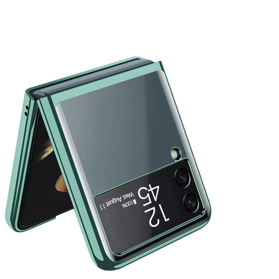 Galaxy Z Flip 3 Kılıf Zore Kıpta Kılıf