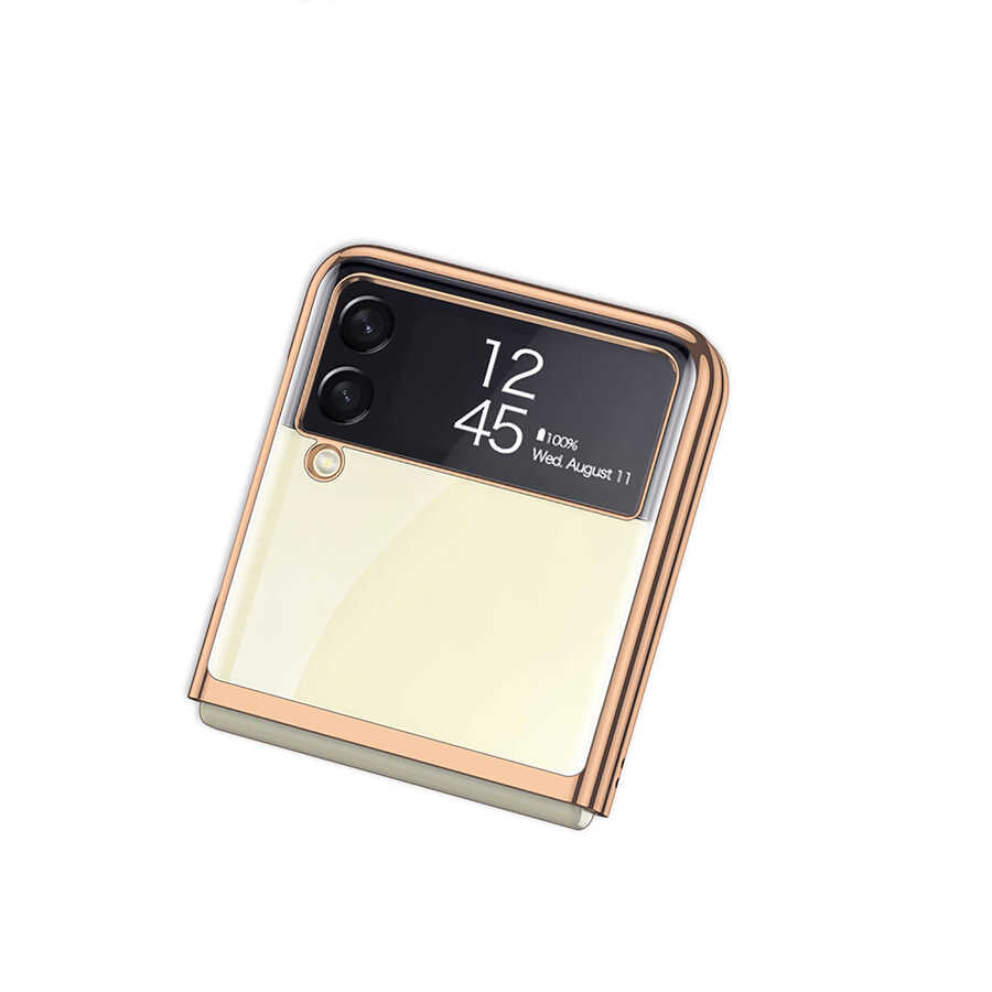 Galaxy Z Flip 3 Kılıf Zore Kıpta Kılıf