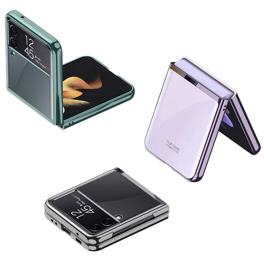 Galaxy Z Flip 3 Kılıf Zore Kıpta Kılıf