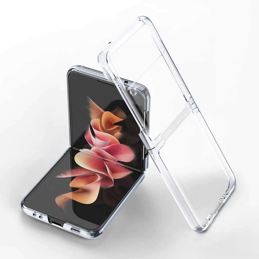 Galaxy Z Flip 3 Kılıf Zore Kıpta Kılıf