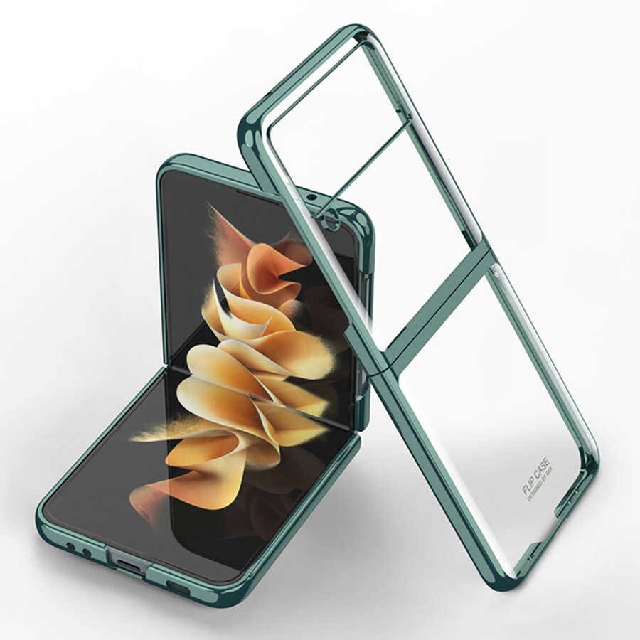 Galaxy Z Flip 3 Kılıf Zore Kıpta Kılıf