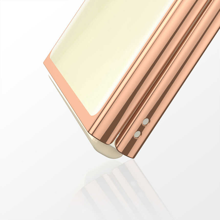 Galaxy Z Flip 4 Kılıf Zore Kıpta Lensli Kılıf