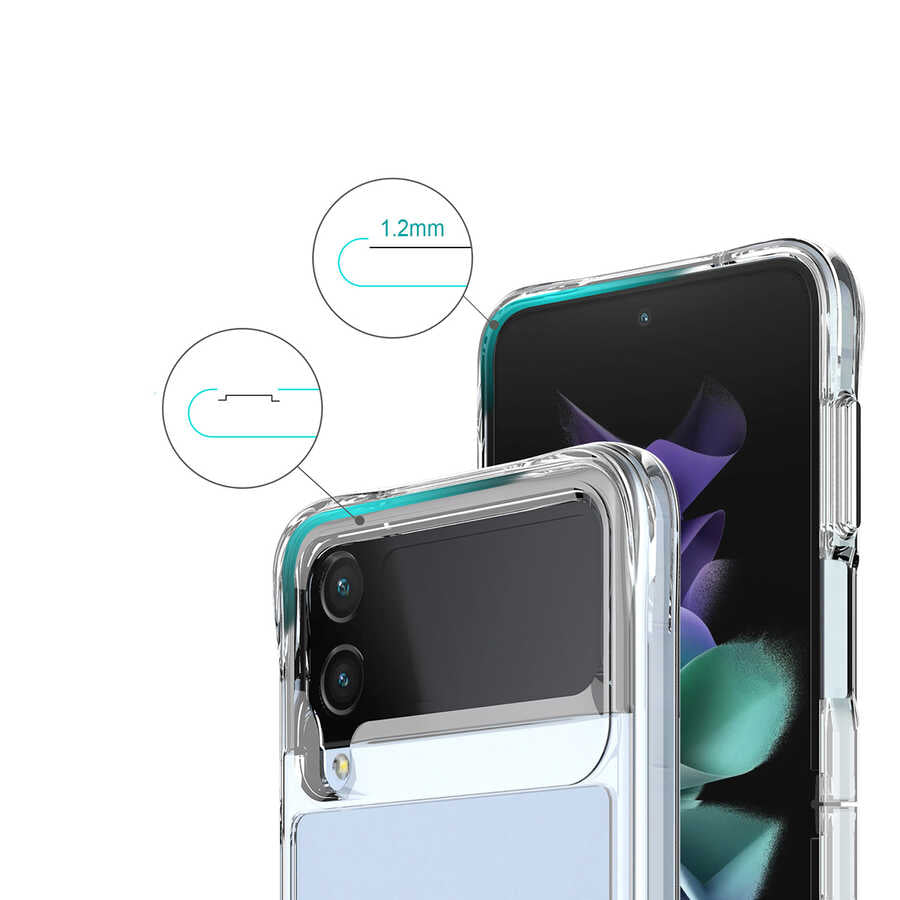 Galaxy Z Flip 4 Kılıf Zore Vonn Kılıf