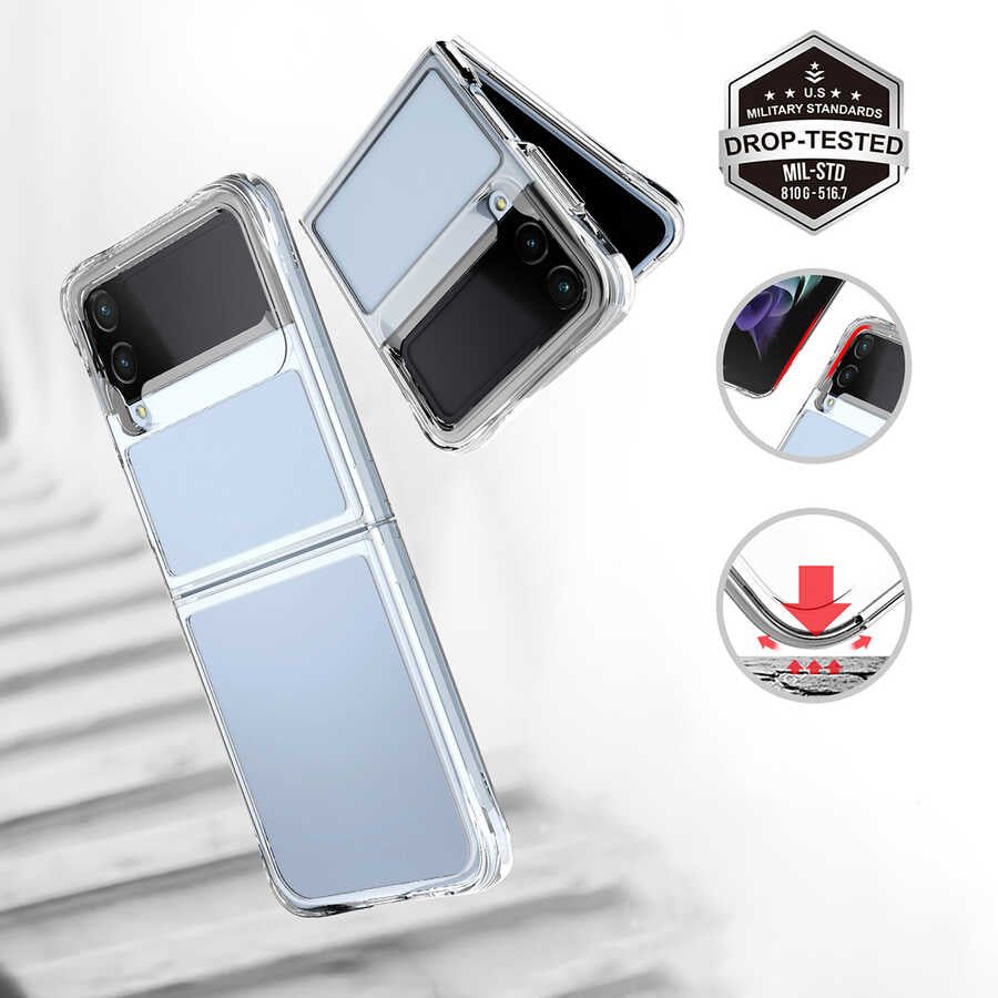 Galaxy Z Flip 4 Kılıf Zore Vonn Kılıf