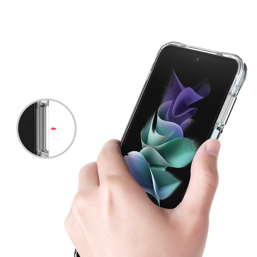 Galaxy Z Flip 4 Kılıf Zore Vonn Kılıf