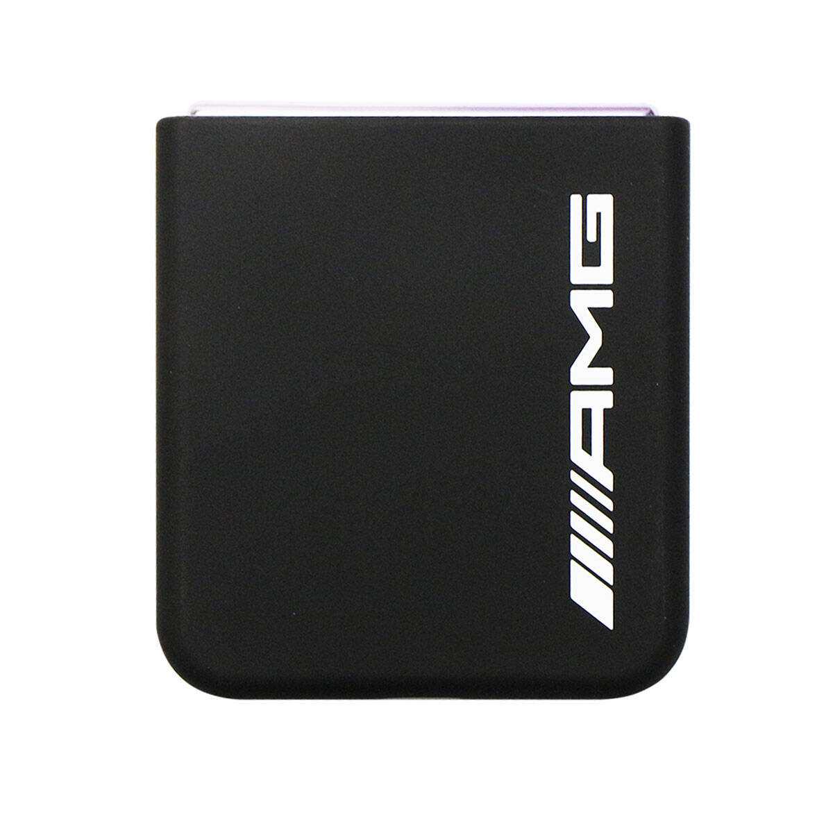 Galaxy Z Flip 5 Kılıf AMG M-safe Şarj Özellikli Büyük Logo Dizayn Orijinal Lisanslı Kılıf
