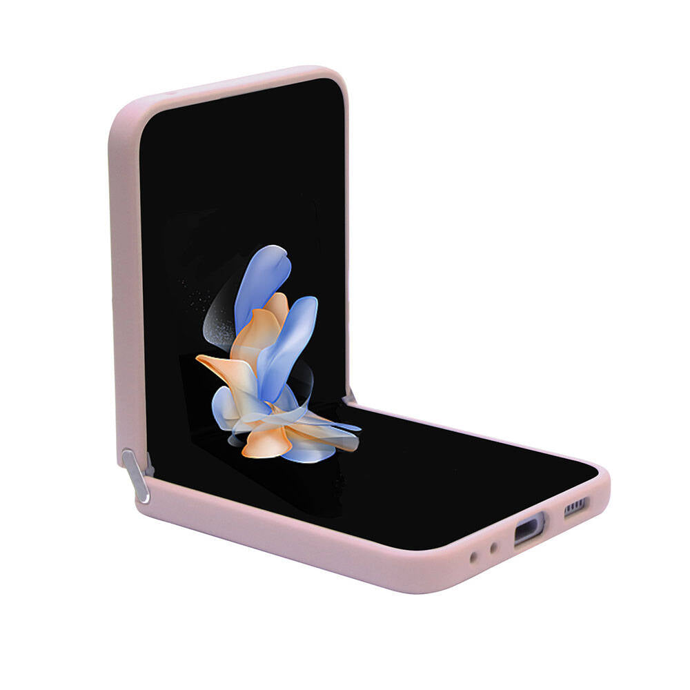 Galaxy Z Flip 5 Kılıf Guess Orijinal Lisanslı Yazı Logolu Glitter Script Kılıf