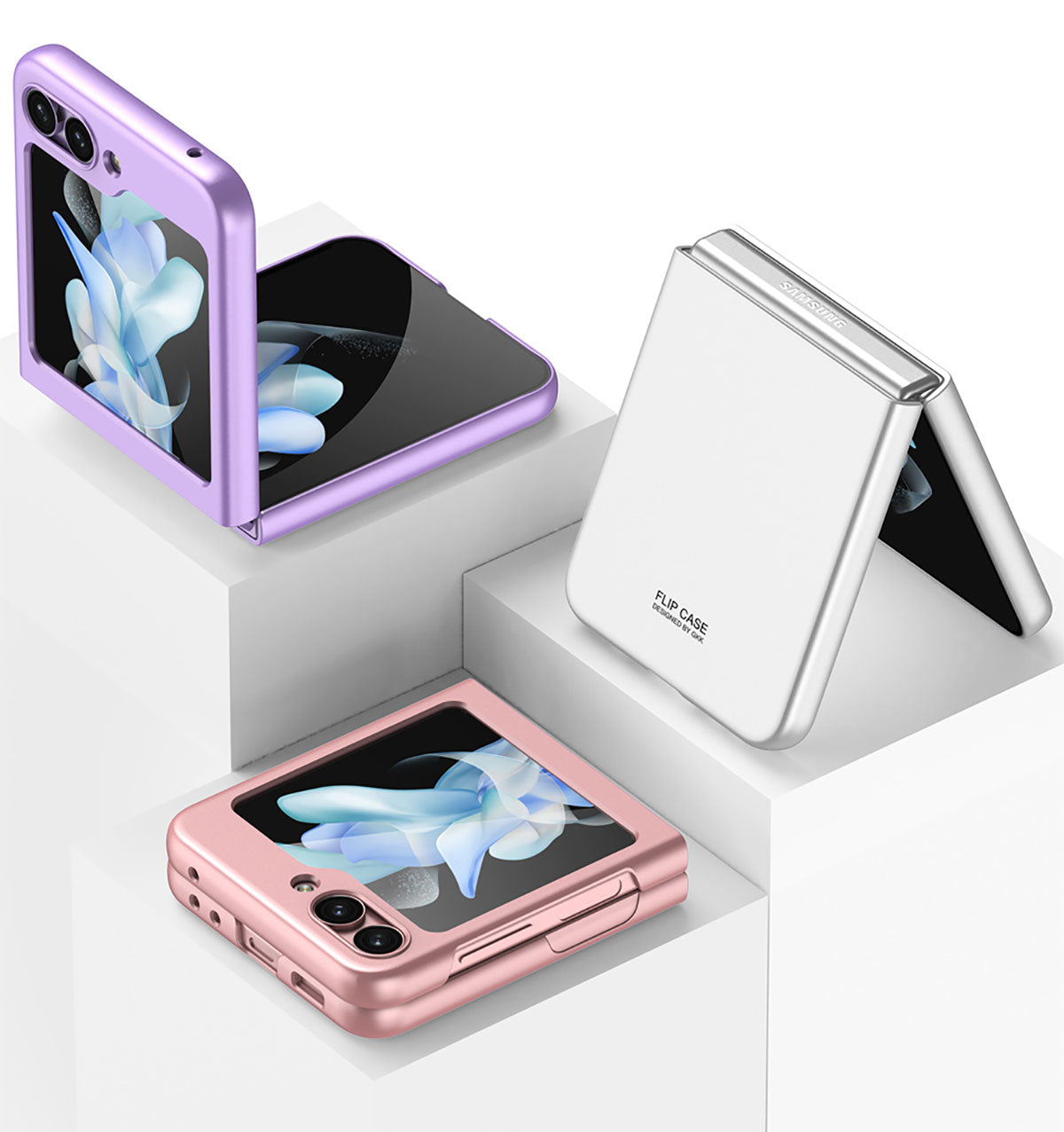 Galaxy Z Flip 5 Kılıf Zore Sert Kıpta Kılıf
