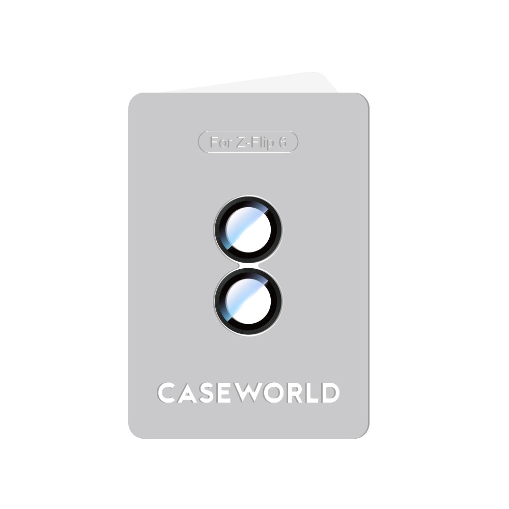 Galaxy Z Flip 6 CaseWorld Alloy Serisi Oleofobik Anti Reflective Kamera Lens Koruyucu