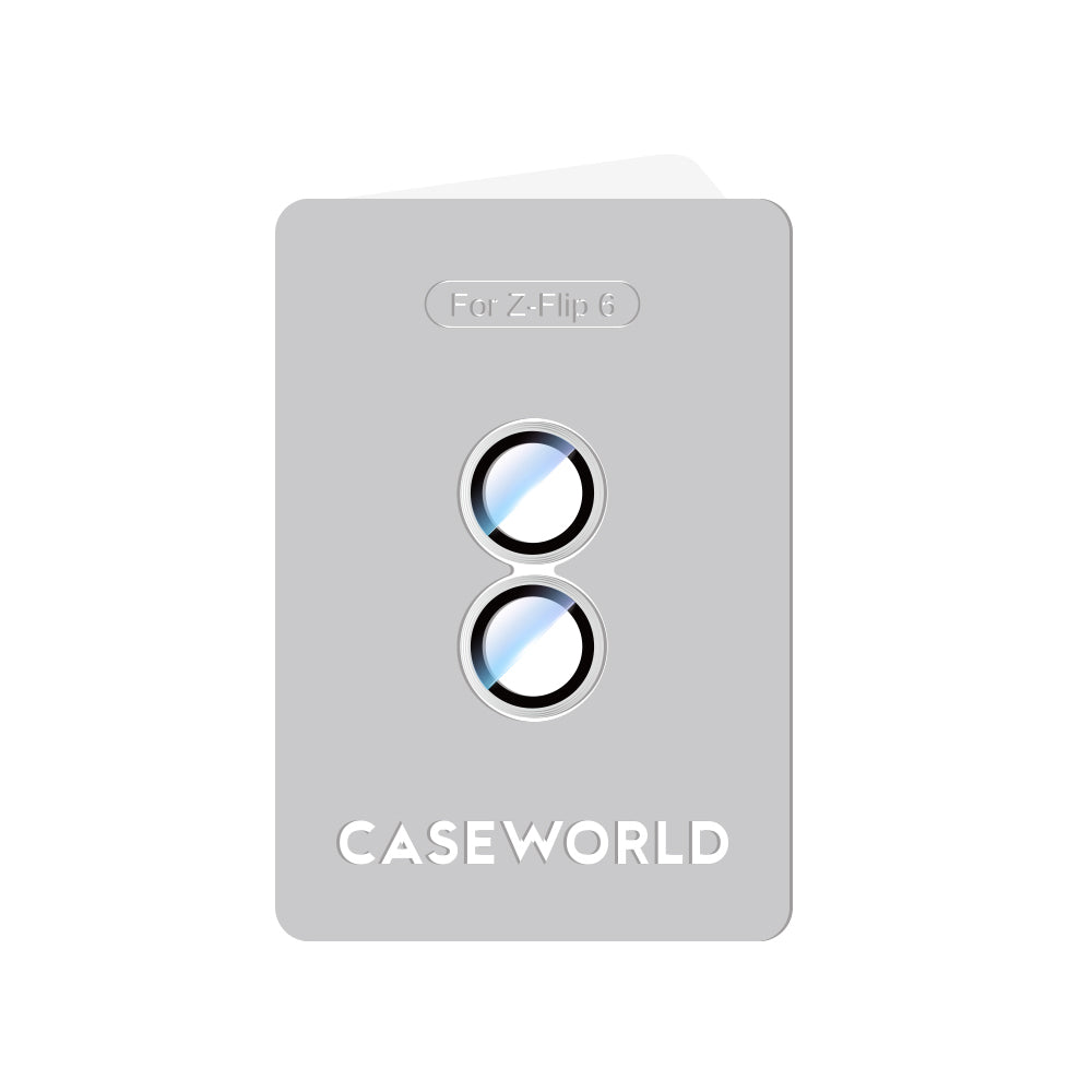 Galaxy Z Flip 6 CaseWorld Alloy Serisi Oleofobik Anti Reflective Kamera Lens Koruyucu