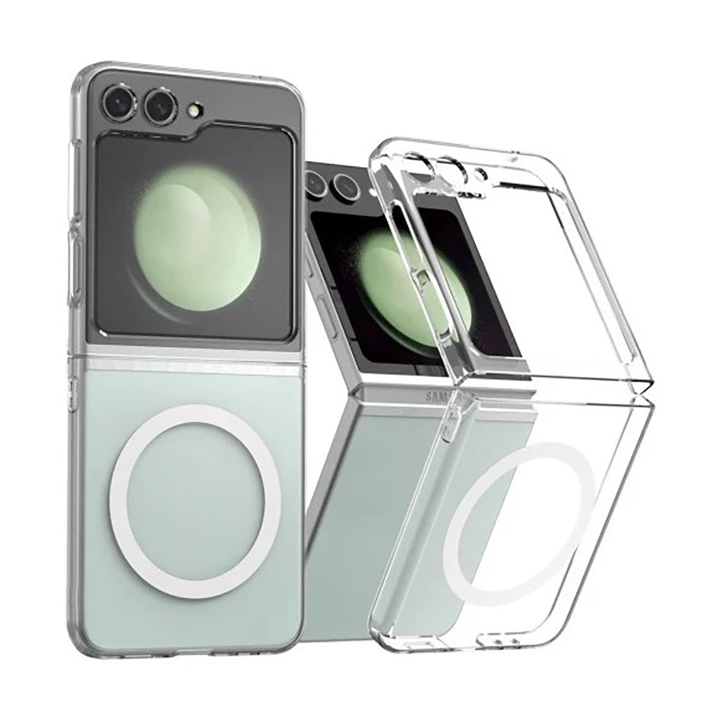 Galaxy Z Flip 6 Kılıf Kamera Korumalı M-safe Sert PC Zore Porto Kılıf