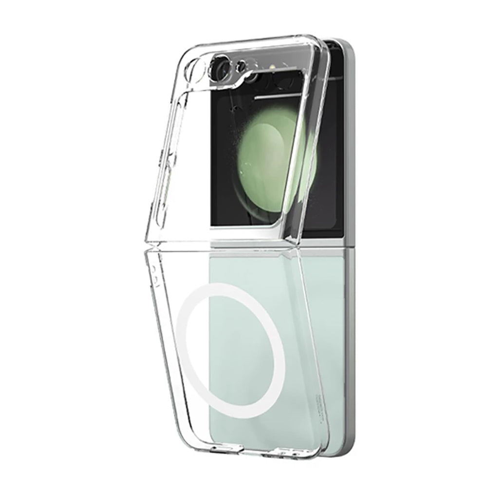 Galaxy Z Flip 6 Kılıf Kamera Korumalı M-safe Sert PC Zore Porto Kılıf