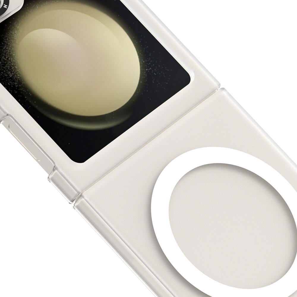 Galaxy Z Flip 6 Kılıf M-safe Şarj Özellikli Youngkit Hidden Sand Serisi Kılıf