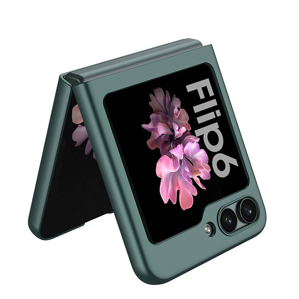 Galaxy Z Flip 6 Kılıf Zore Sert Kıpta Kılıf