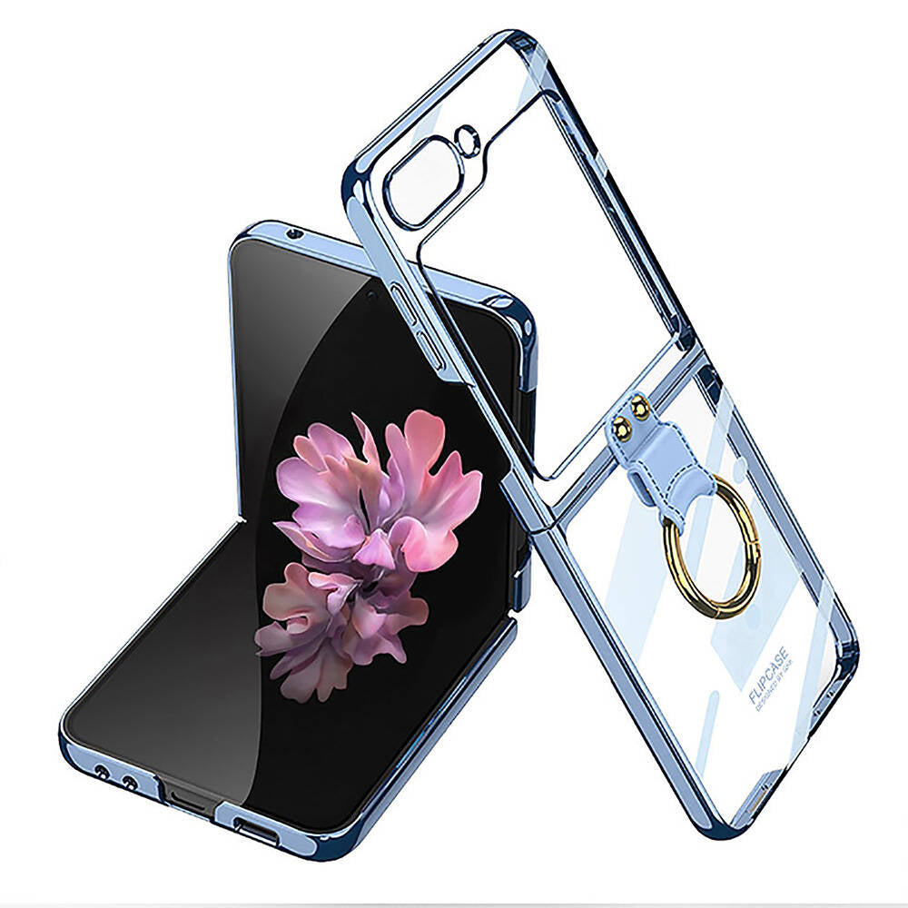 Galaxy Z Flip 6 Kılıf Zore Yüzüklü Kıpta Kılıf