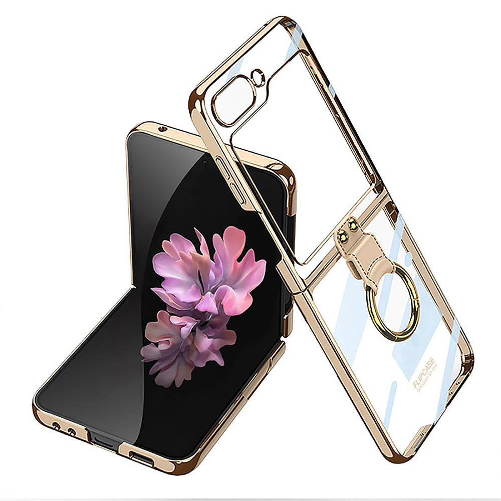 Galaxy Z Flip 6 Kılıf Zore Yüzüklü Kıpta Kılıf
