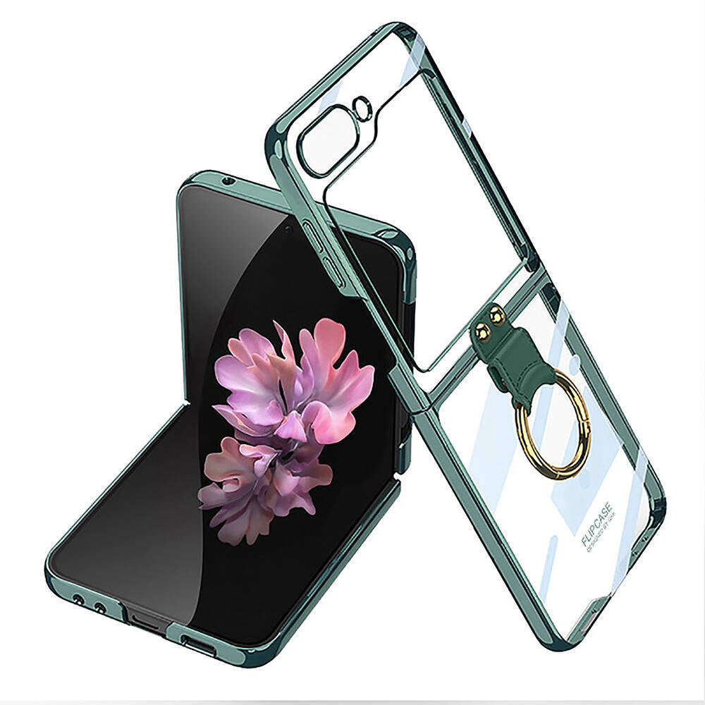 Galaxy Z Flip 6 Kılıf Zore Yüzüklü Kıpta Kılıf