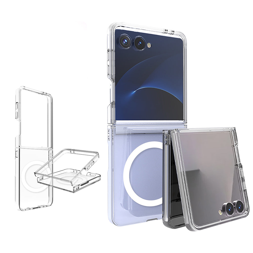 Galaxy Z Flip 7 Kılıf Kamera Korumalı M-safe Sert PC Zore Porto Kılıf