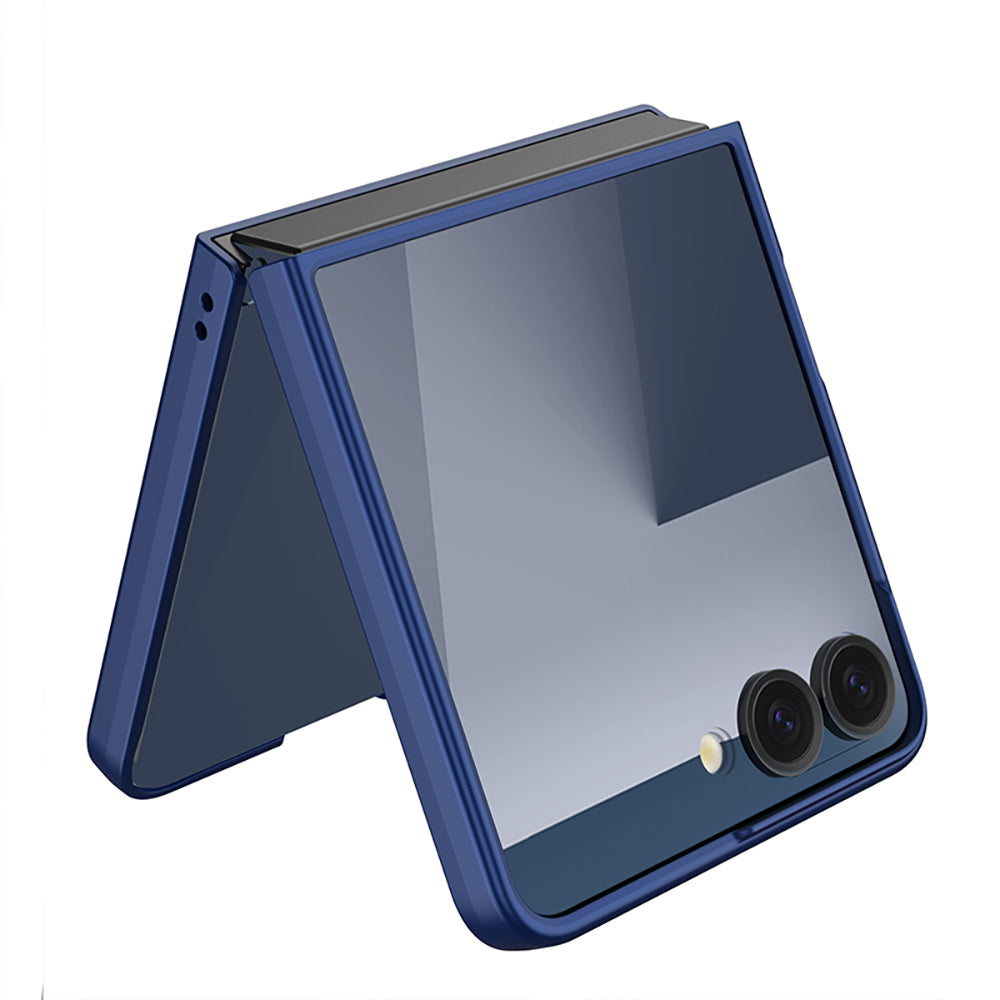 Galaxy Z Flip 7 Kılıf Wireless Şarj Özellikli Zore Kıpta M-safe Kılıf