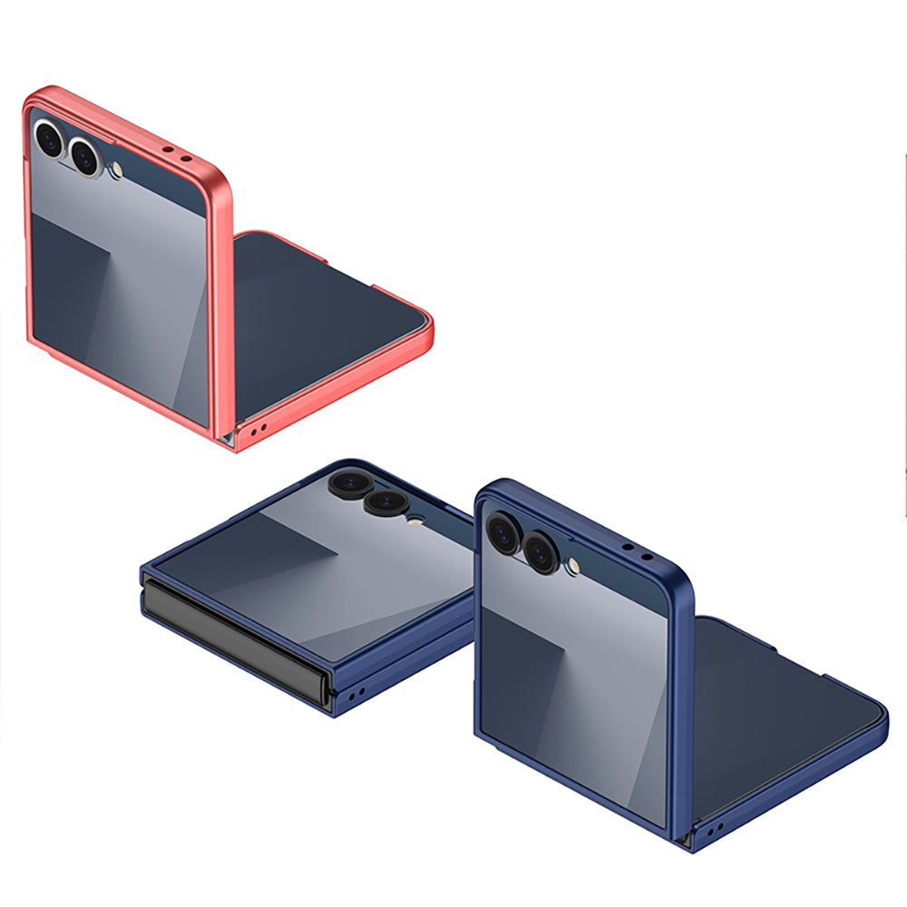 Galaxy Z Flip 7 Kılıf Wireless Şarj Özellikli Zore Kıpta M-safe Kılıf