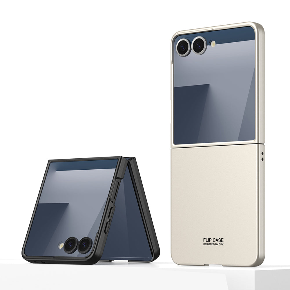 Galaxy Z Flip 7 Kılıf Zore Sert Kıpta Kılıf
