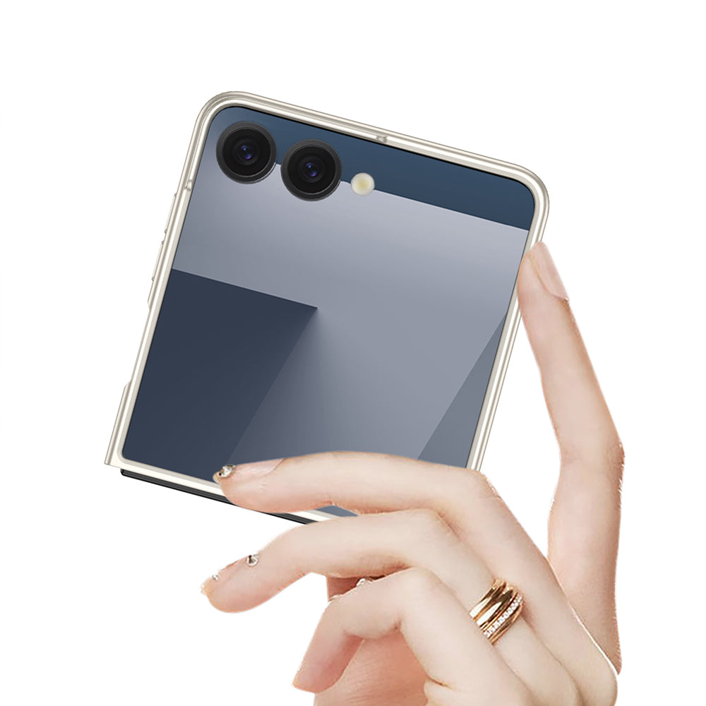 Galaxy Z Flip 7 Kılıf Zore Sert Kıpta Kılıf