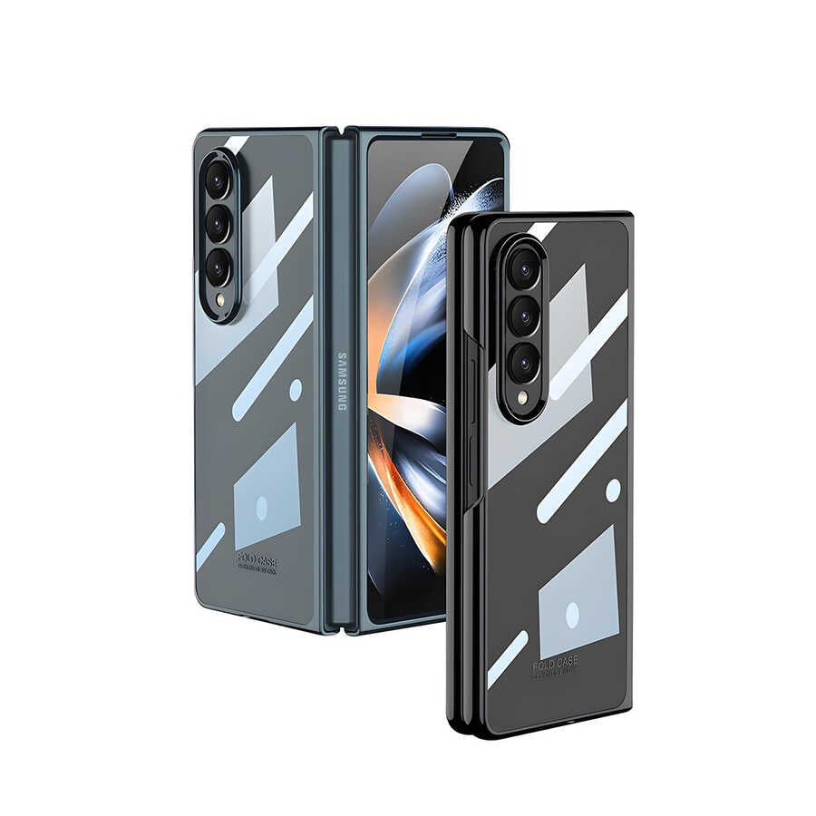 Galaxy Z Fold 4 Kılıf Zore Full Camlı Kıpta Kılıf