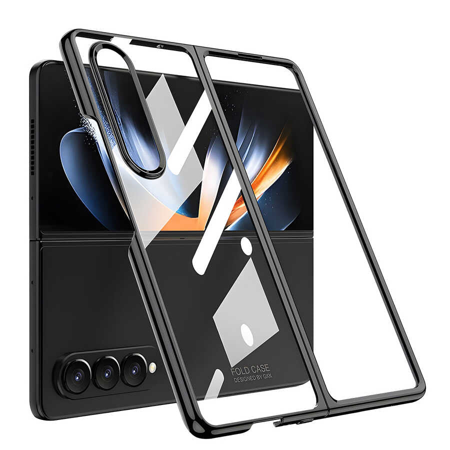 Galaxy Z Fold 4 Kılıf Zore Full Camlı Kıpta Kılıf