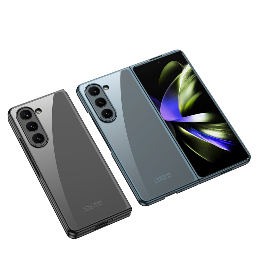 Galaxy Z Fold 5 Kılıf Zore Full Camlı Kıpta Kılıf