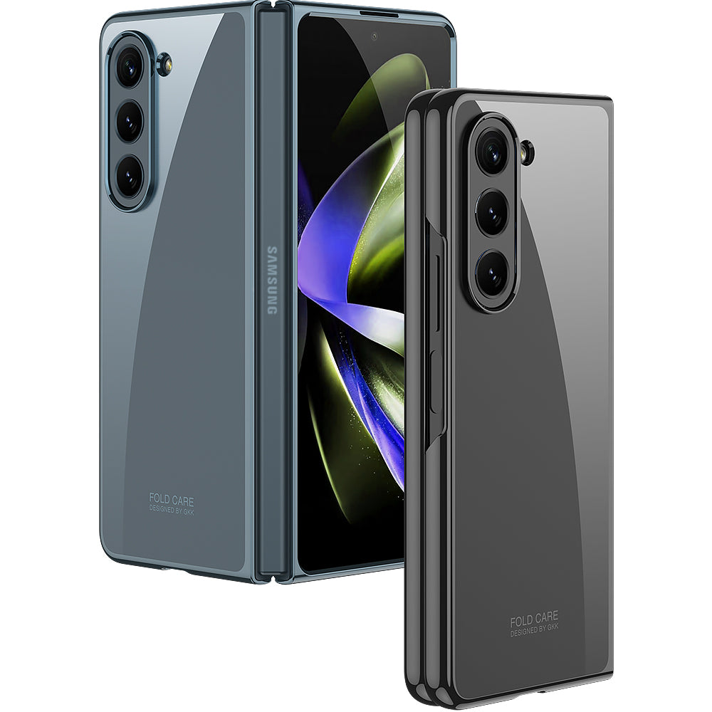 Galaxy Z Fold 5 Kılıf Zore Full Camlı Kıpta Kılıf