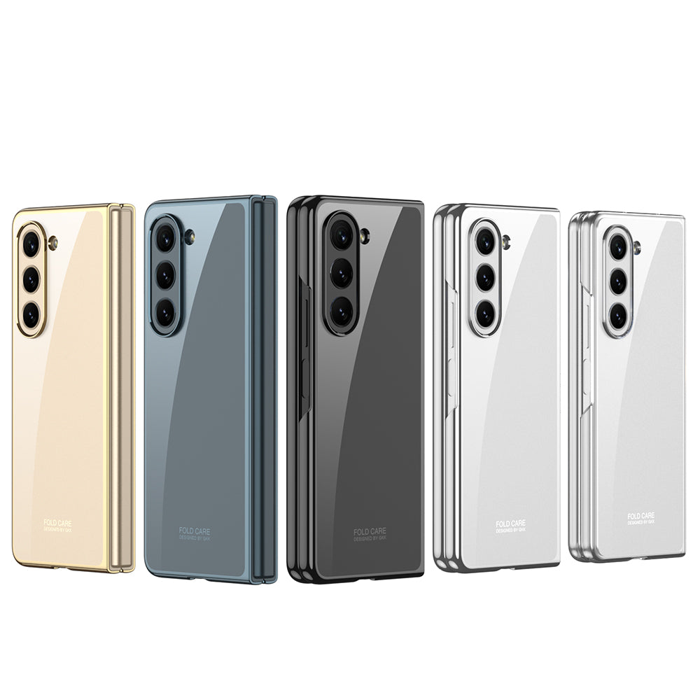 Galaxy Z Fold 5 Kılıf Zore Full Camlı Kıpta Kılıf