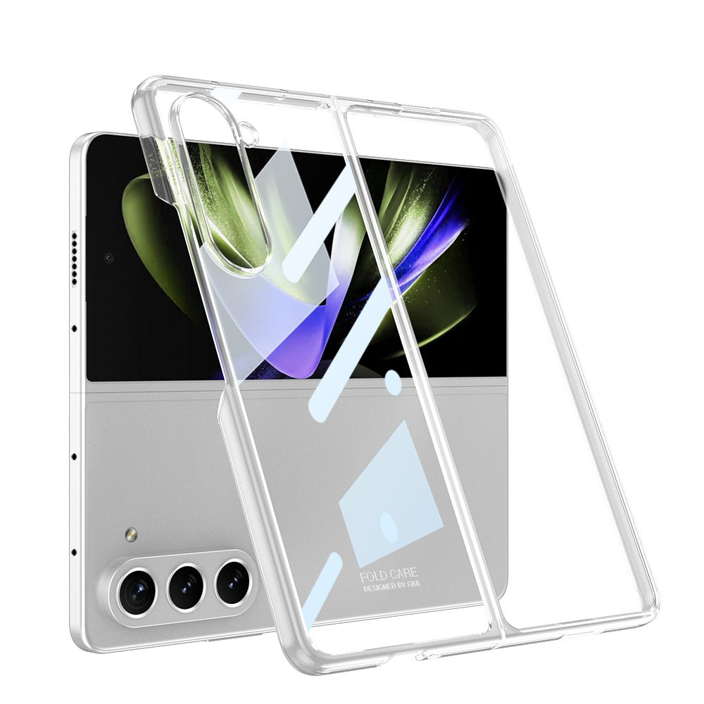 Galaxy Z Fold 5 Kılıf Zore Full Camlı Kıpta Kılıf