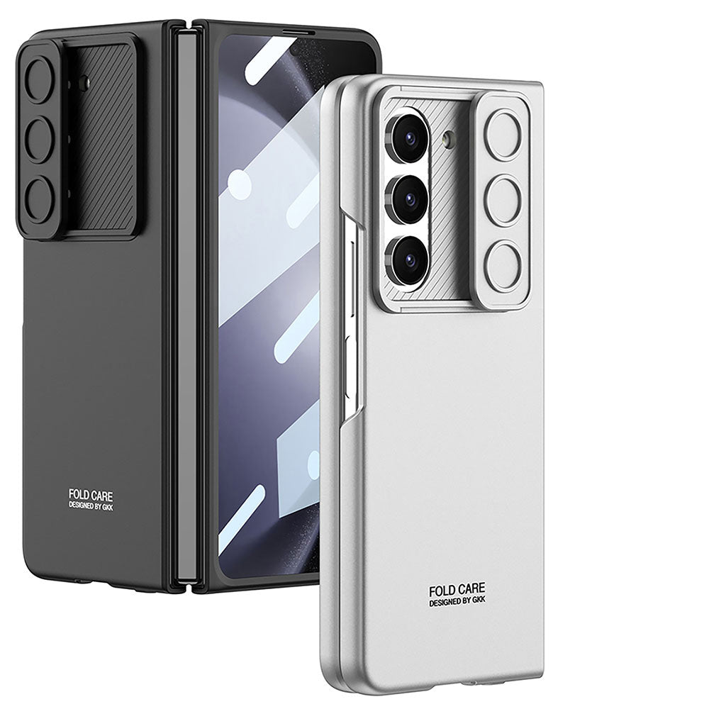 Galaxy Z Fold 5 Kılıf Kamera Korumalı Zore Kıpta Sürgülü Kılıf