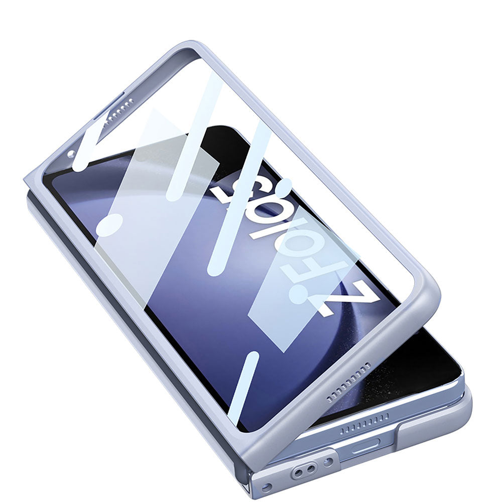 Galaxy Z Fold 5 Kılıf Kamera Korumalı Zore Kıpta Sürgülü Kılıf