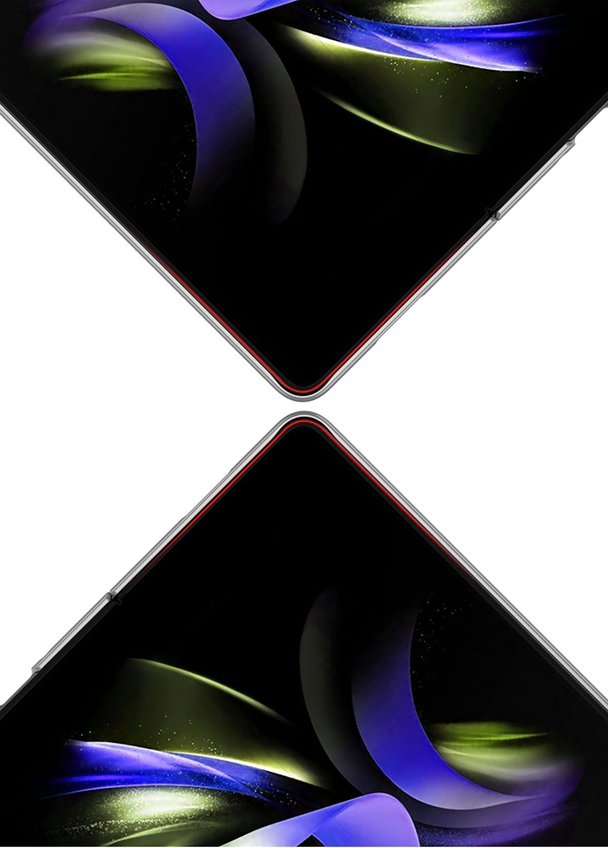 Galaxy Z Fold 5 Kılıf Zore Sert Kıpta Kılıf