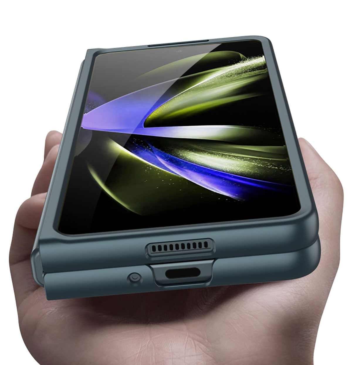 Galaxy Z Fold 5 Kılıf Zore Sert Kıpta Kılıf