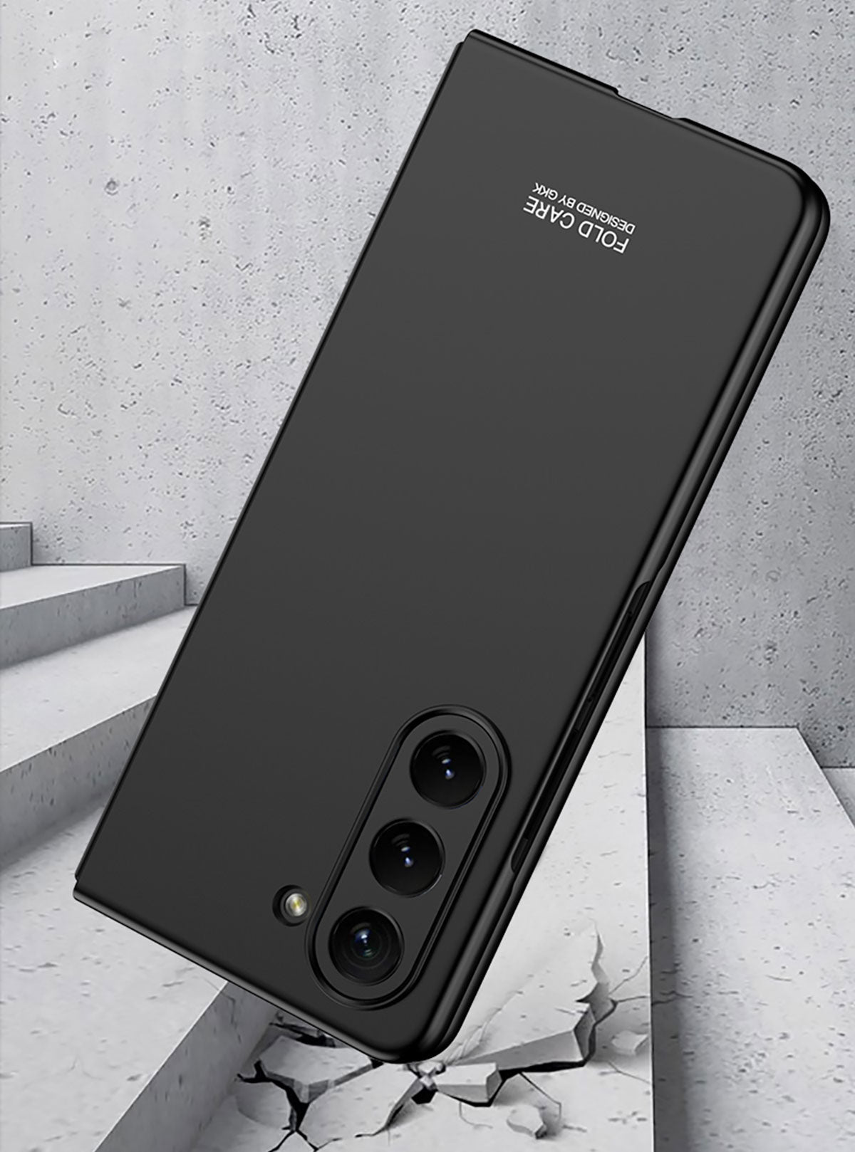 Galaxy Z Fold 5 Kılıf Zore Sert Kıpta Kılıf