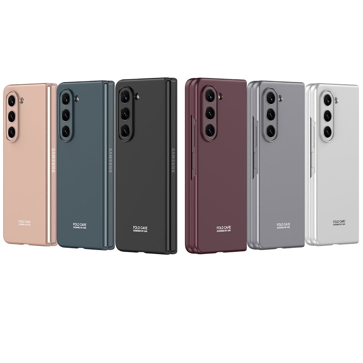 Galaxy Z Fold 5 Kılıf Zore Sert Kıpta Kılıf