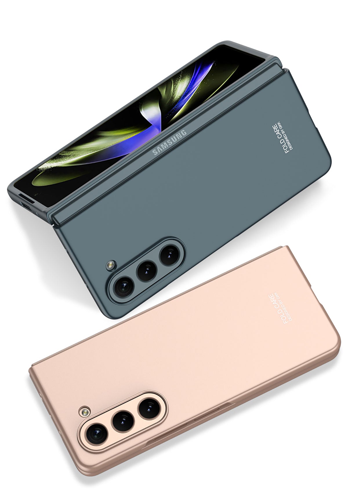 Galaxy Z Fold 5 Kılıf Zore Sert Kıpta Kılıf